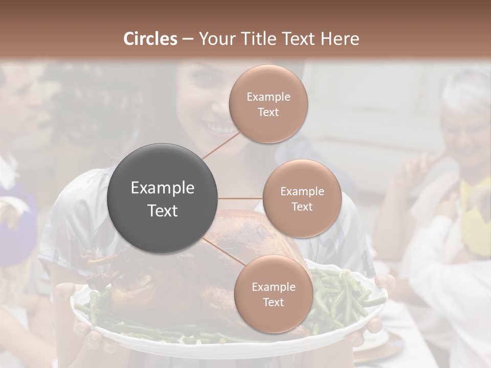 Grandfather Christmas Cheerful PowerPoint Template