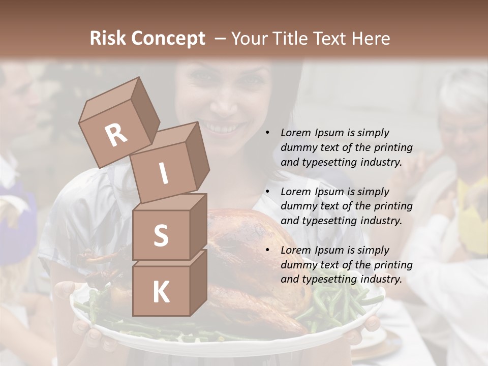 Grandfather Christmas Cheerful PowerPoint Template