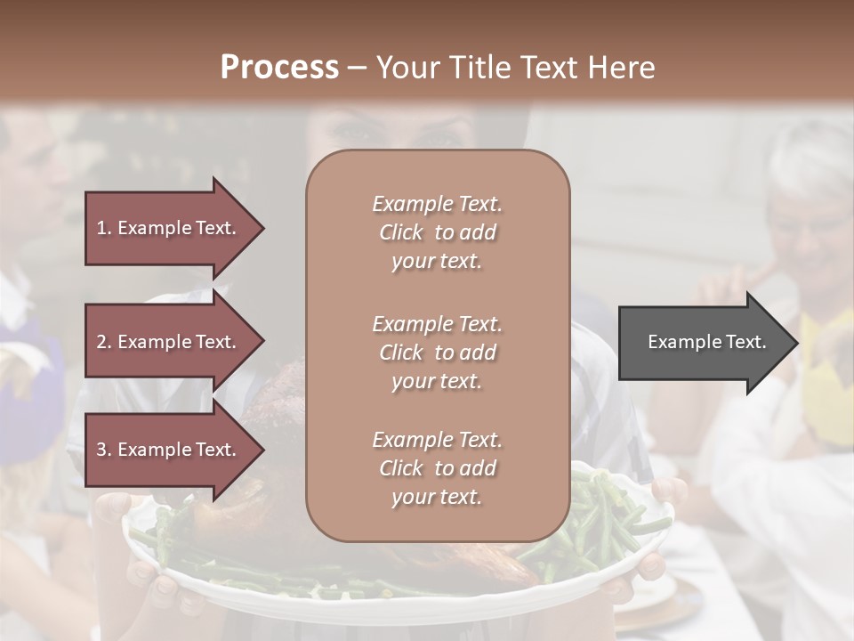 Grandfather Christmas Cheerful PowerPoint Template