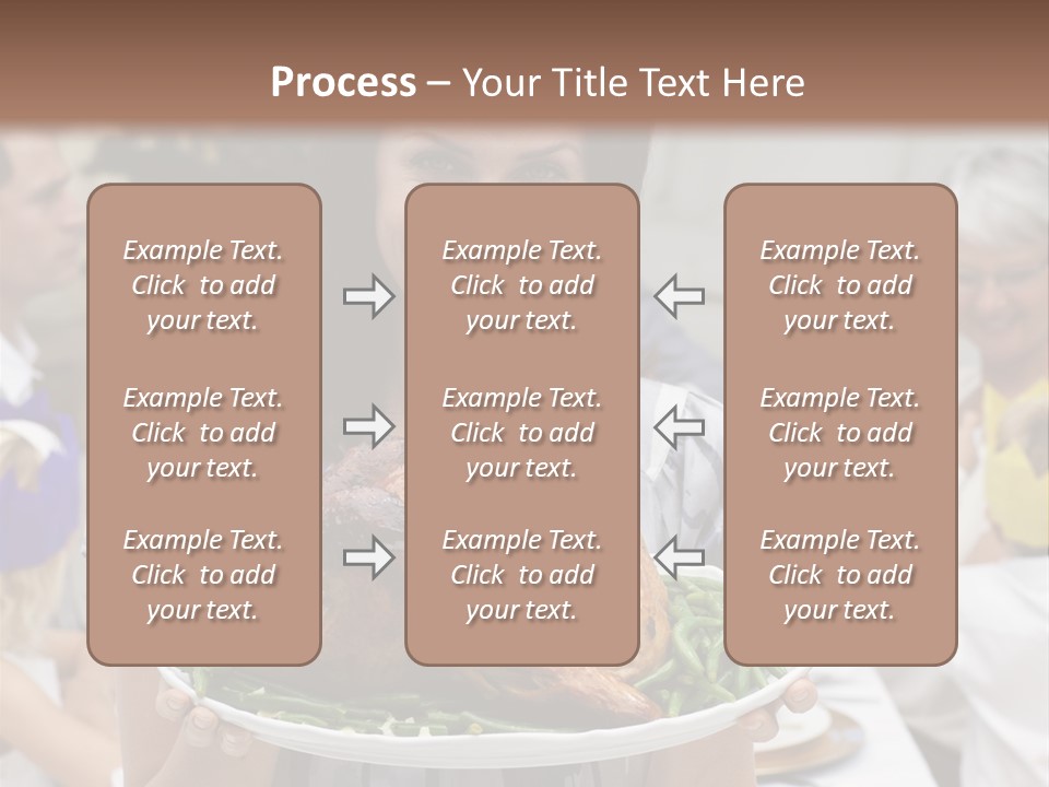 Grandfather Christmas Cheerful PowerPoint Template