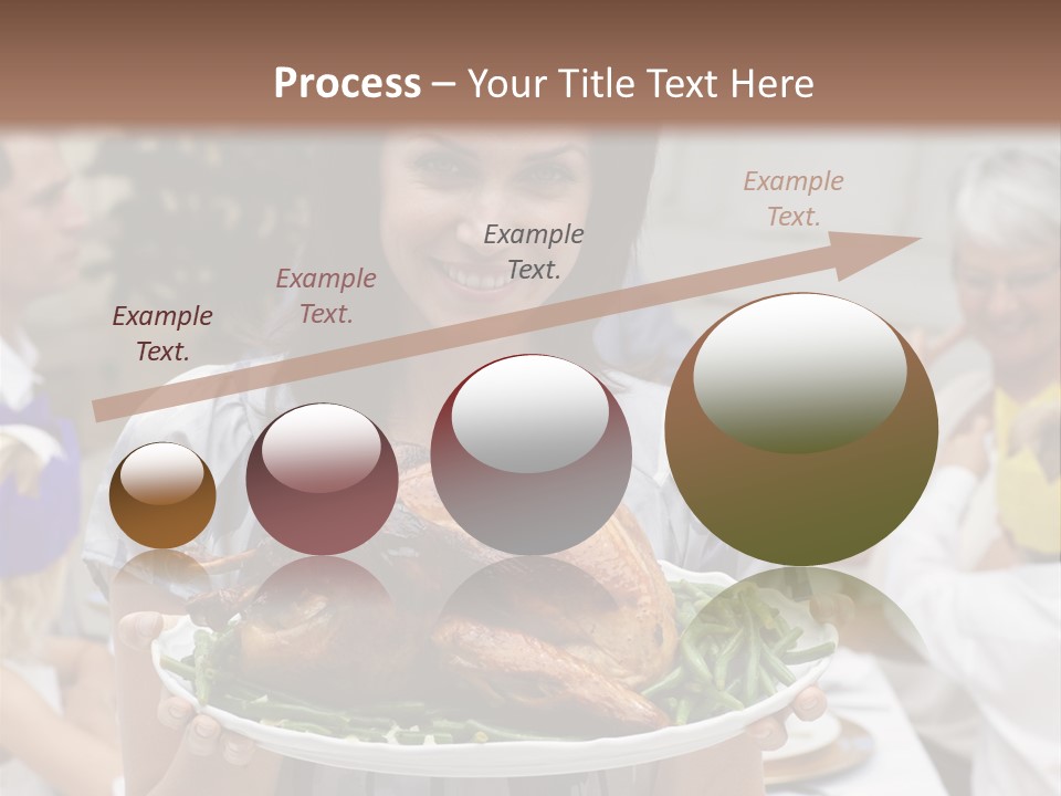 Grandfather Christmas Cheerful PowerPoint Template