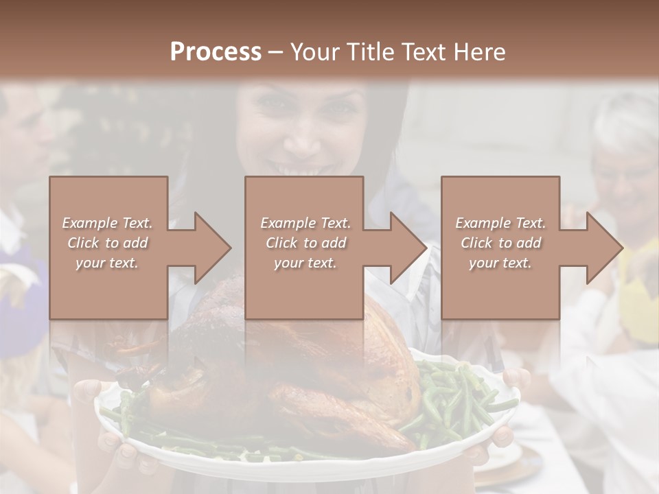 Grandfather Christmas Cheerful PowerPoint Template