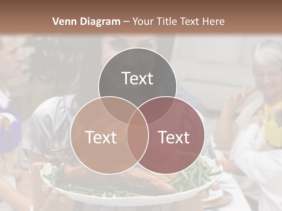 Grandfather Christmas Cheerful PowerPoint Template