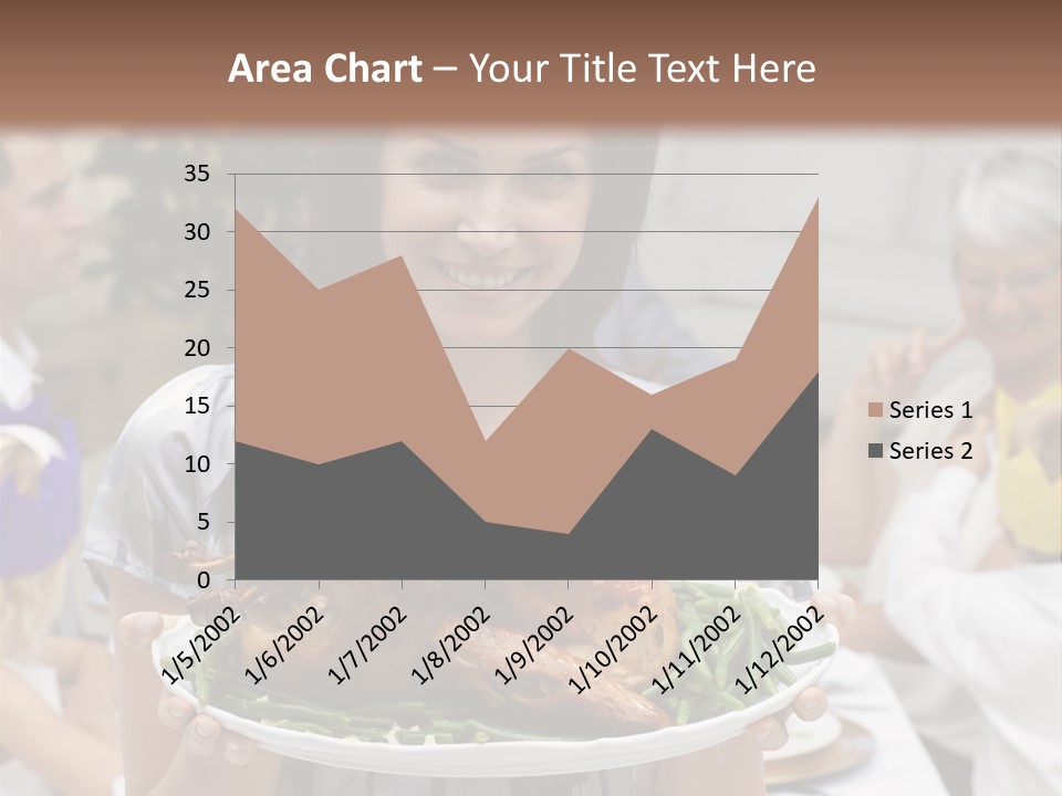 Grandfather Christmas Cheerful PowerPoint Template