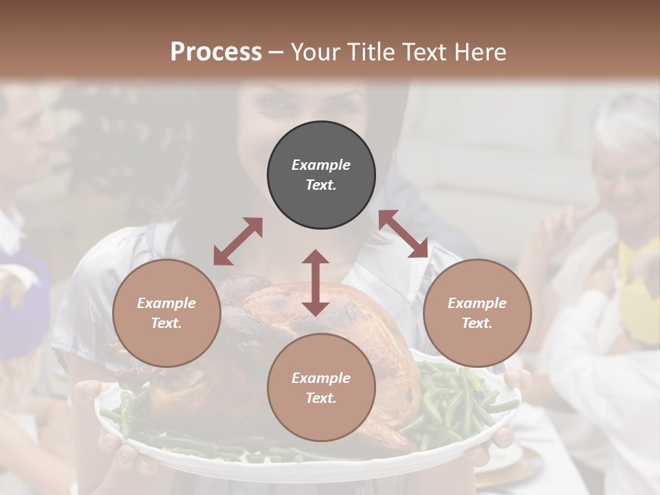 Grandfather Christmas Cheerful PowerPoint Template