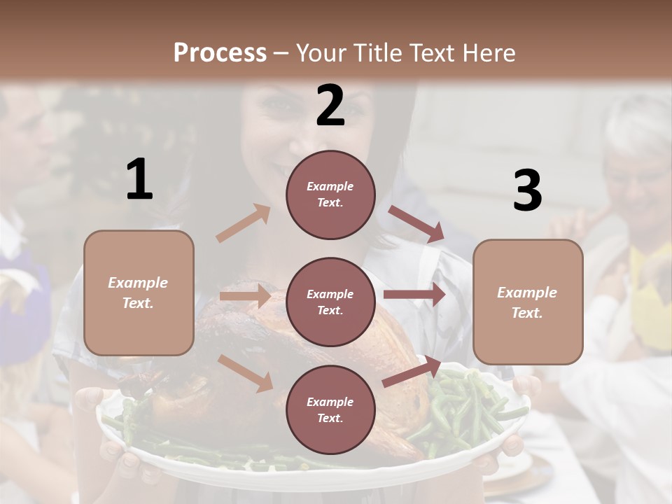 Grandfather Christmas Cheerful PowerPoint Template