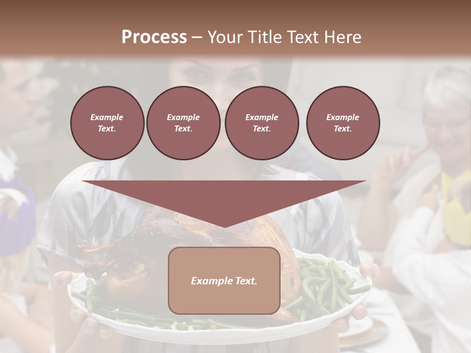 Grandfather Christmas Cheerful PowerPoint Template