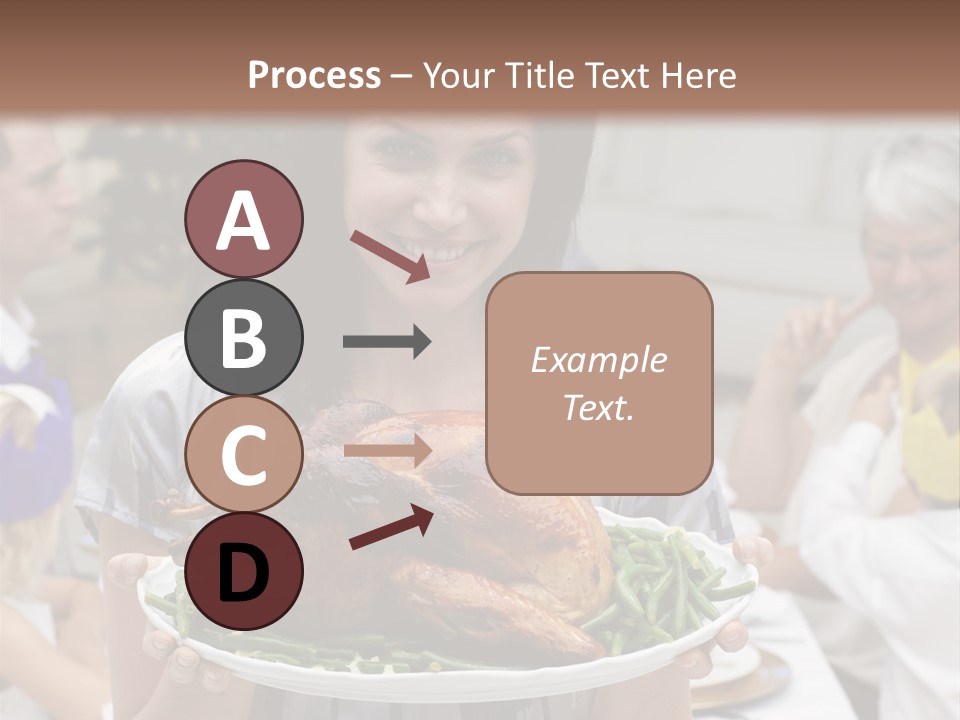 Grandfather Christmas Cheerful PowerPoint Template