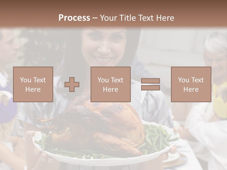 Grandfather Christmas Cheerful PowerPoint Template