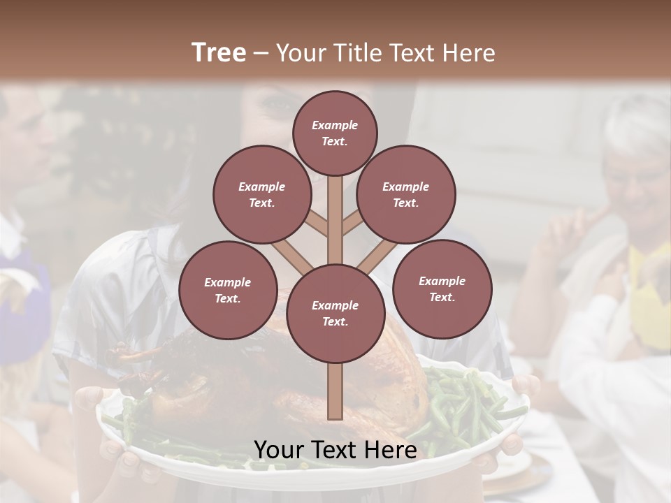 Grandfather Christmas Cheerful PowerPoint Template