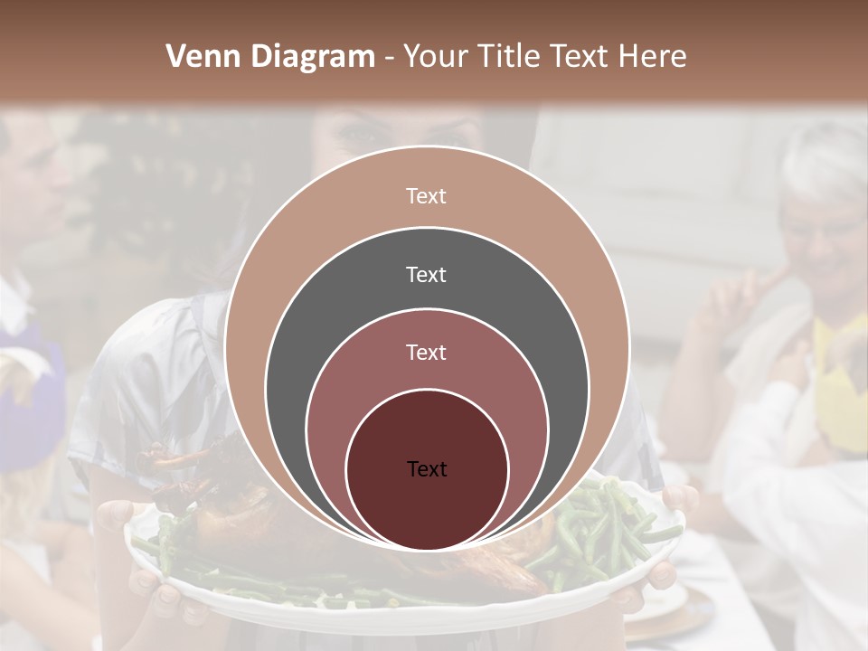 Grandfather Christmas Cheerful PowerPoint Template