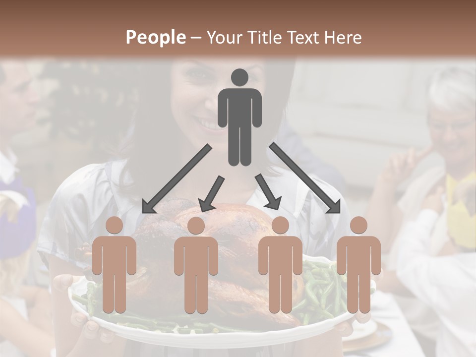 Grandfather Christmas Cheerful PowerPoint Template