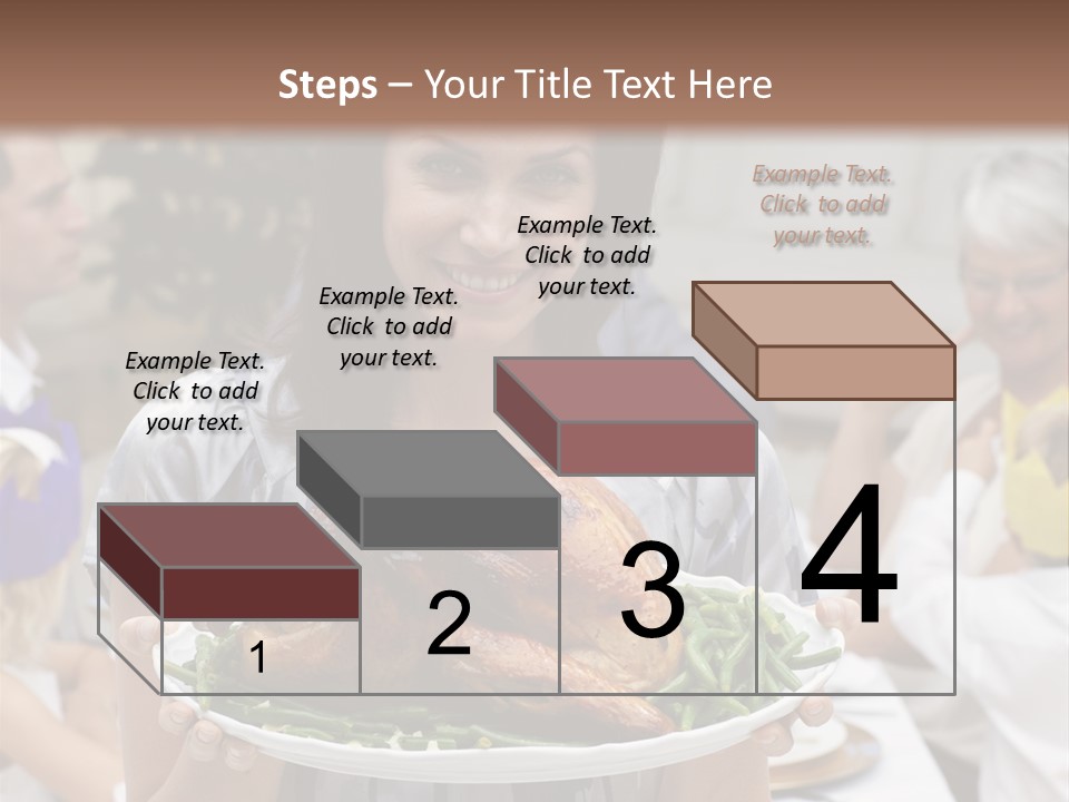 Grandfather Christmas Cheerful PowerPoint Template