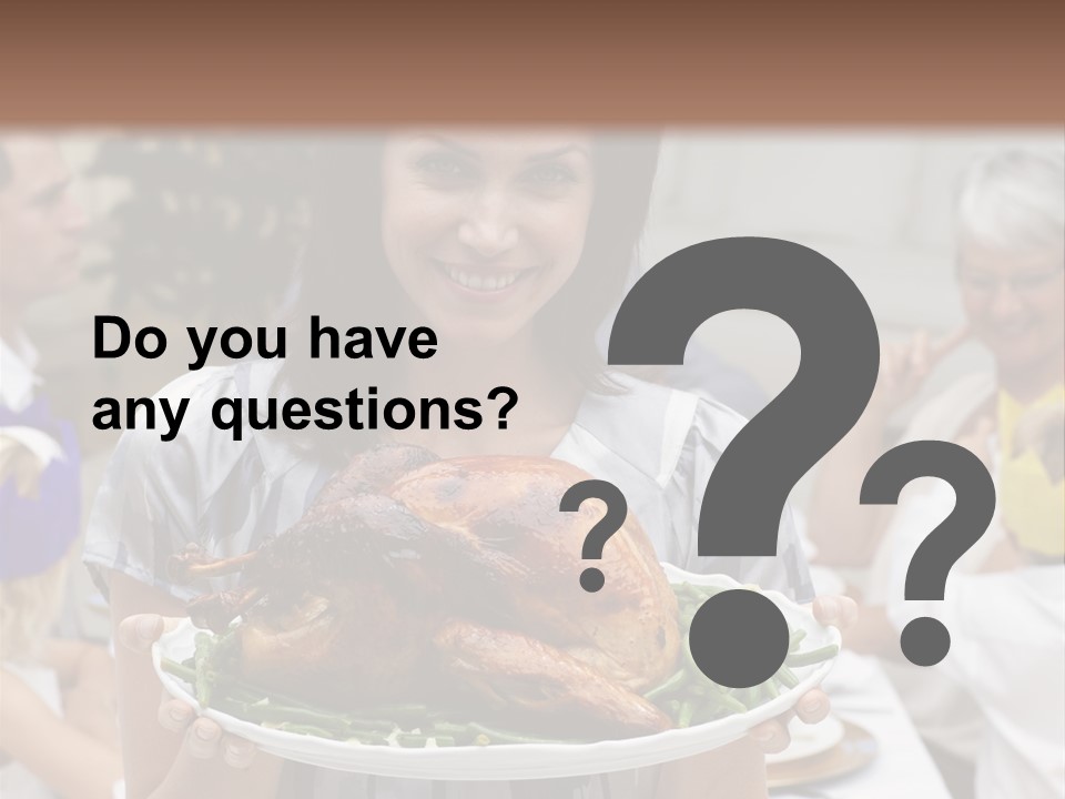 Grandfather Christmas Cheerful PowerPoint Template