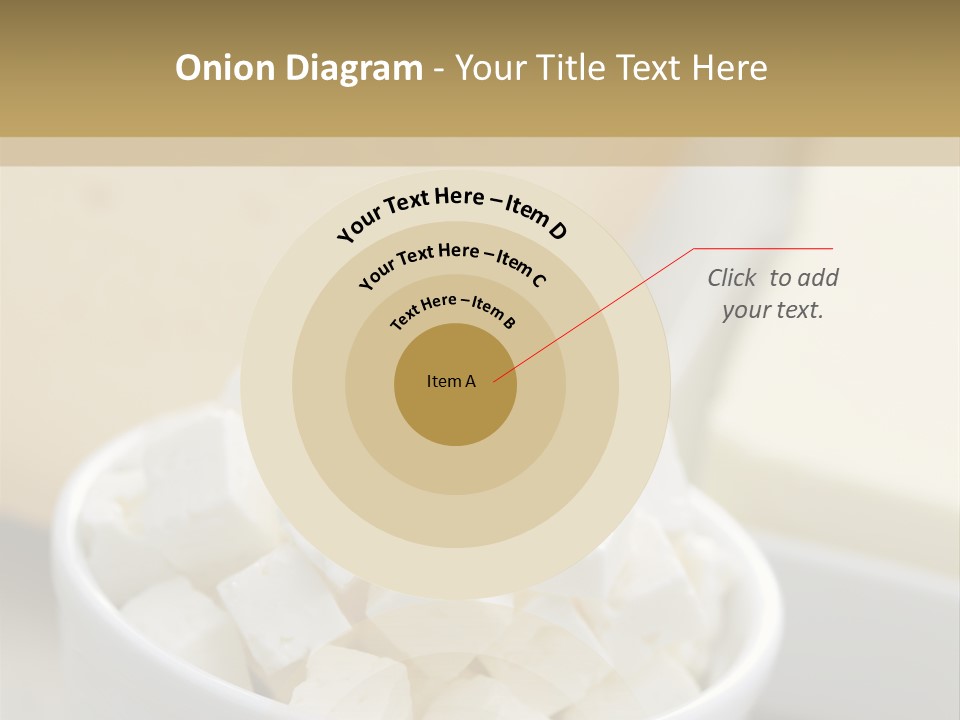 A Bowl Of Marshmallows On A Wooden Table PowerPoint Template