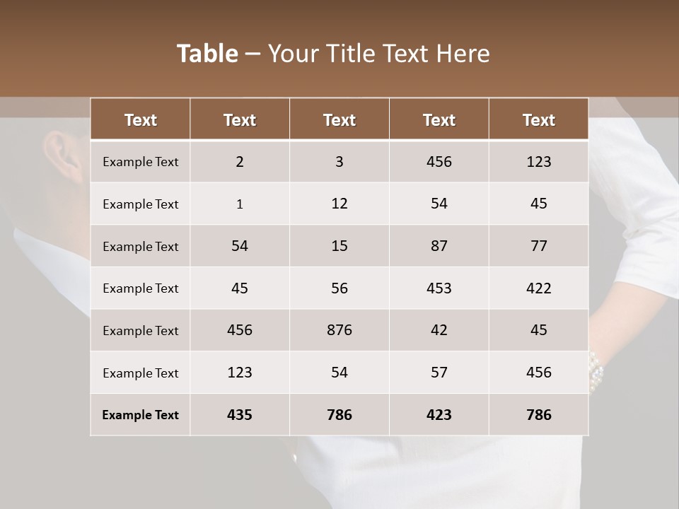 Club Person Attractive PowerPoint Template