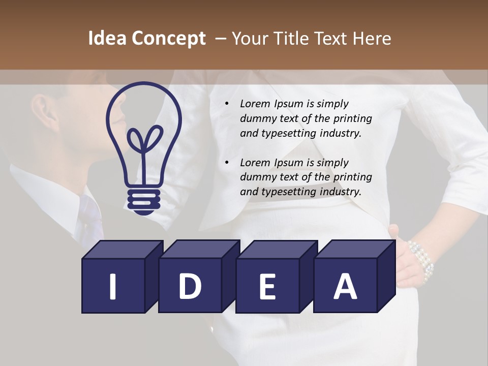 Club Person Attractive PowerPoint Template