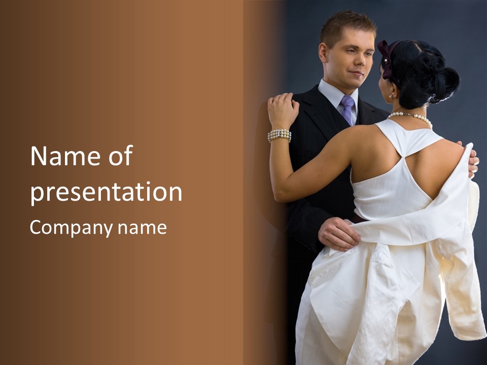 Party Partner Close PowerPoint Template