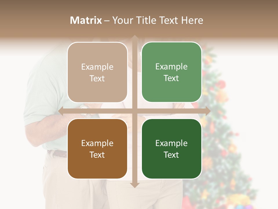 Decoration Man Holiday PowerPoint Template