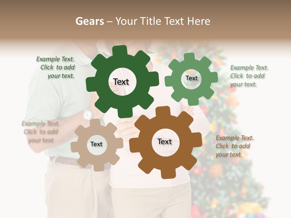 Decoration Man Holiday PowerPoint Template