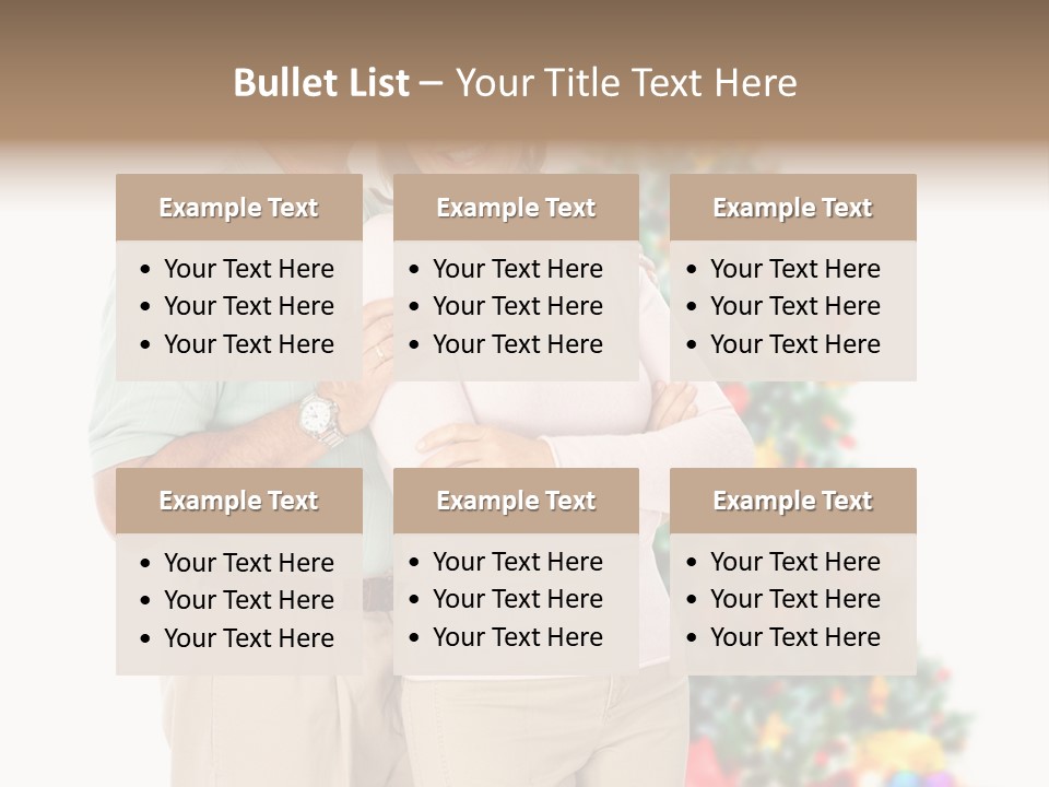 Decoration Man Holiday PowerPoint Template