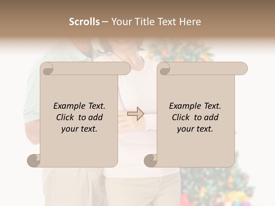 Decoration Man Holiday PowerPoint Template