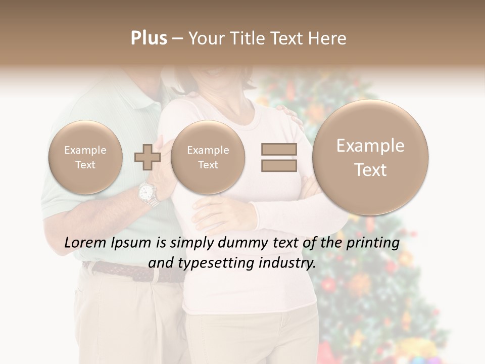 Decoration Man Holiday PowerPoint Template