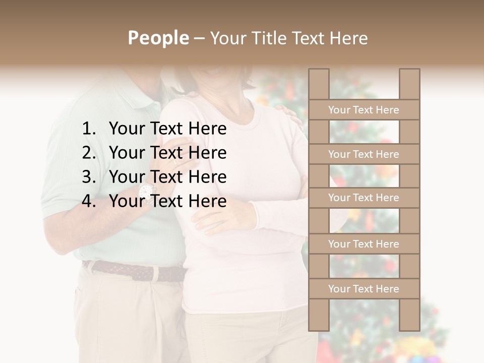 Decoration Man Holiday PowerPoint Template