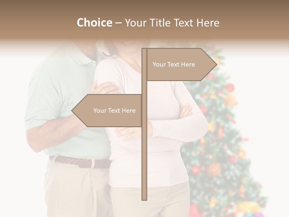 Decoration Man Holiday PowerPoint Template