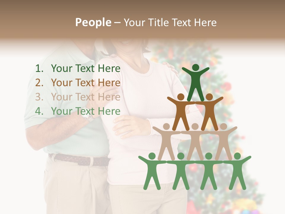 Decoration Man Holiday PowerPoint Template