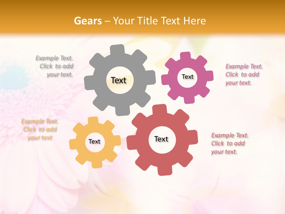 Abstract Red Blue PowerPoint Template