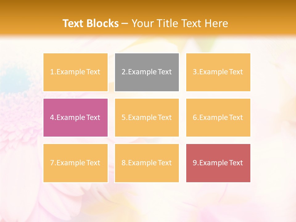 Abstract Red Blue PowerPoint Template