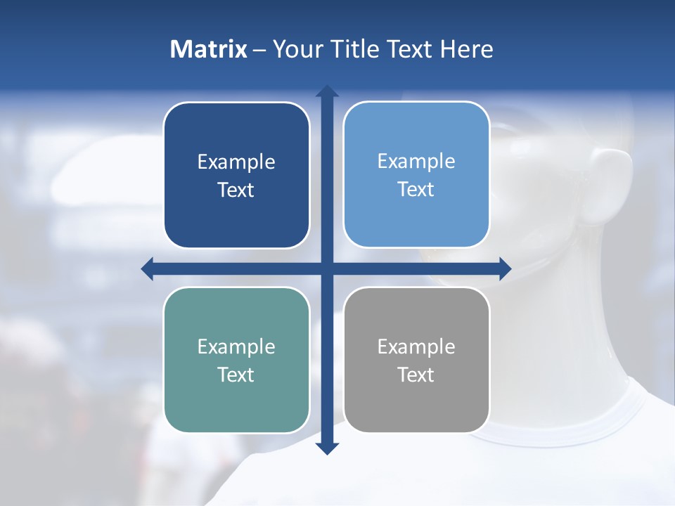 New White Decoration PowerPoint Template