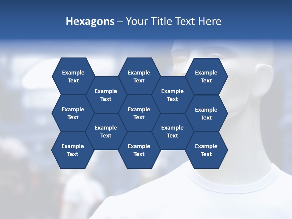 New White Decoration PowerPoint Template