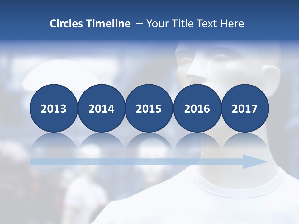 New White Decoration PowerPoint Template