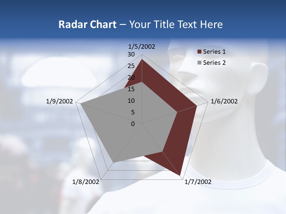 New White Decoration PowerPoint Template