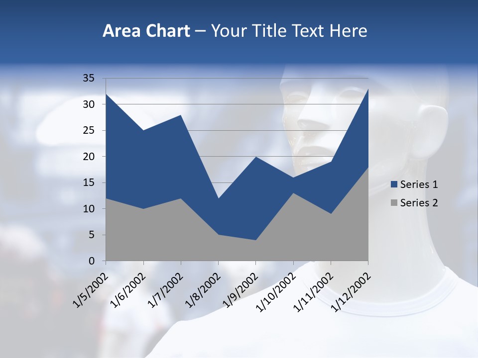 New White Decoration PowerPoint Template