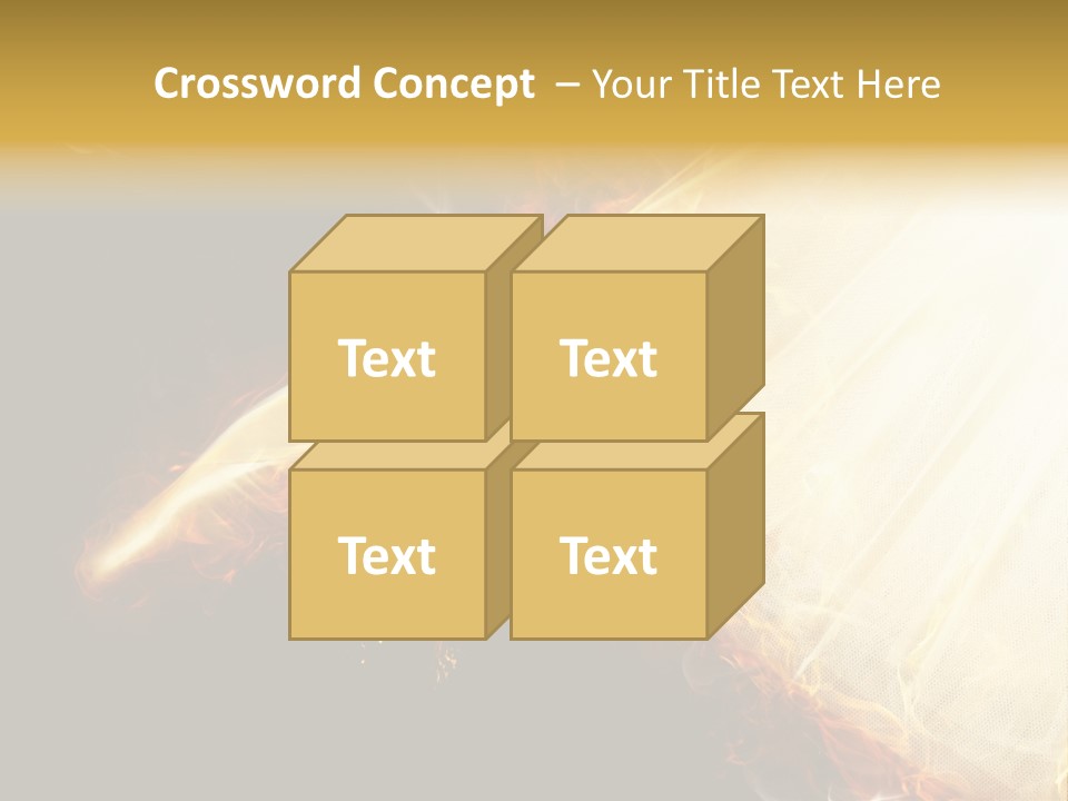 Costume Shoe Symbol PowerPoint Template