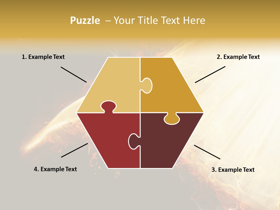 Costume Shoe Symbol PowerPoint Template