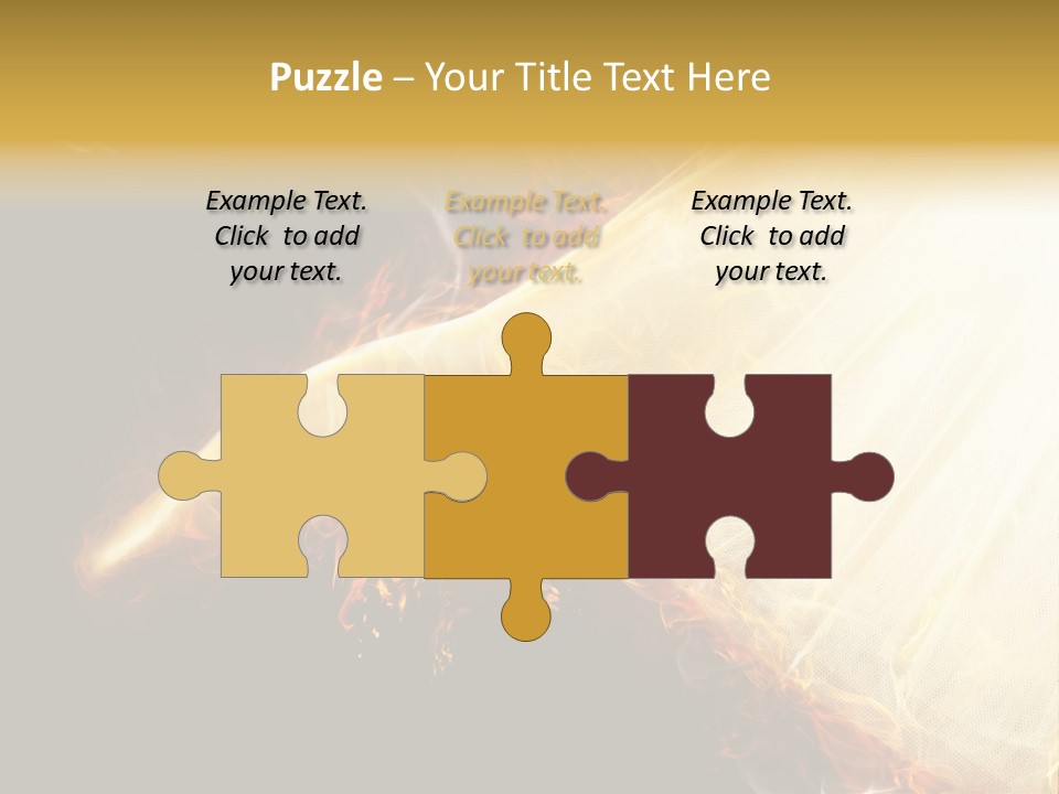 Costume Shoe Symbol PowerPoint Template