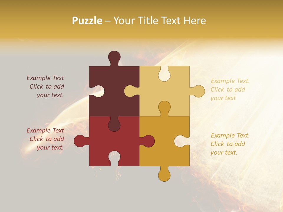 Costume Shoe Symbol PowerPoint Template