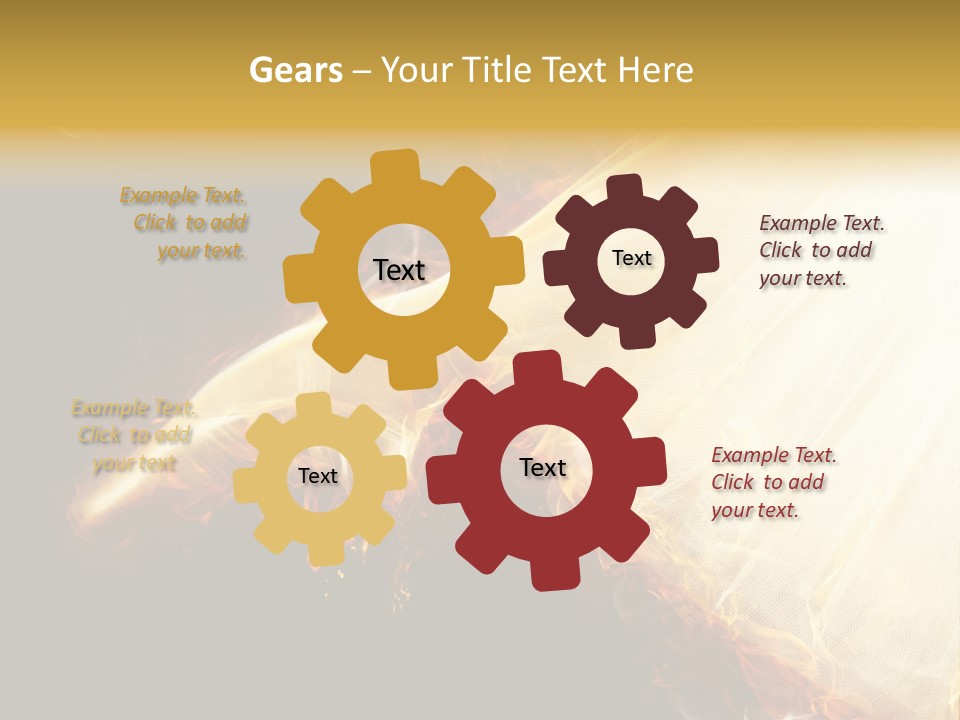 Costume Shoe Symbol PowerPoint Template