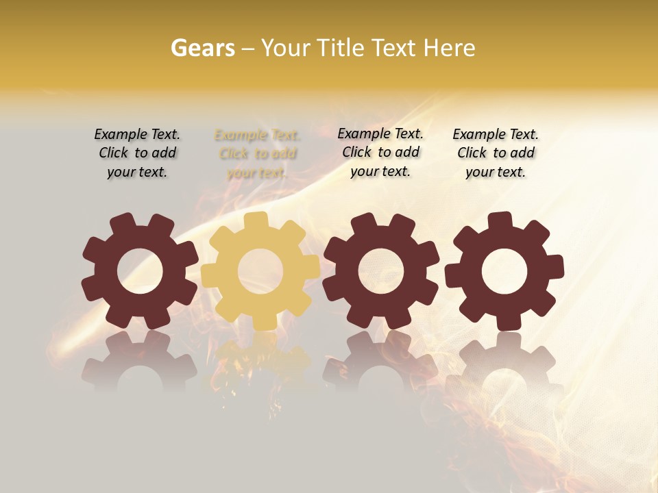 Costume Shoe Symbol PowerPoint Template