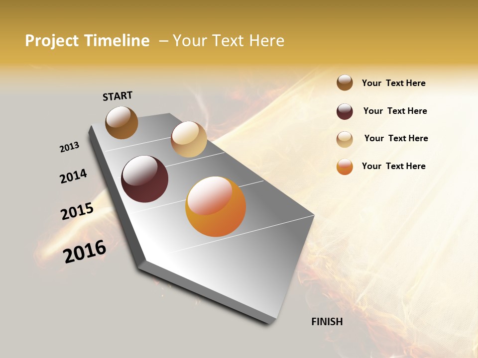 Costume Shoe Symbol PowerPoint Template