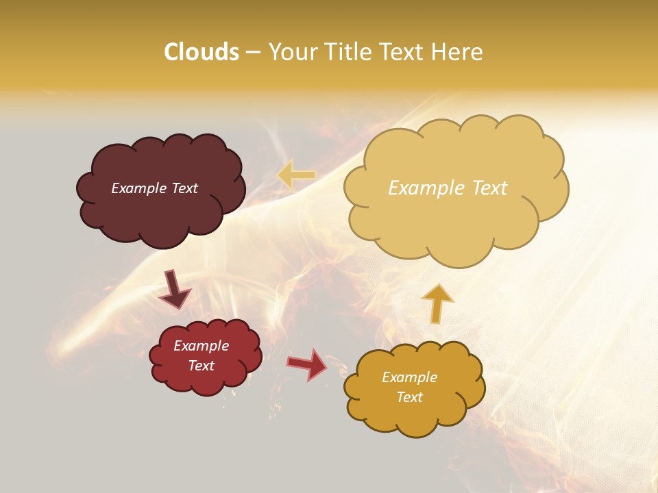 Costume Shoe Symbol PowerPoint Template