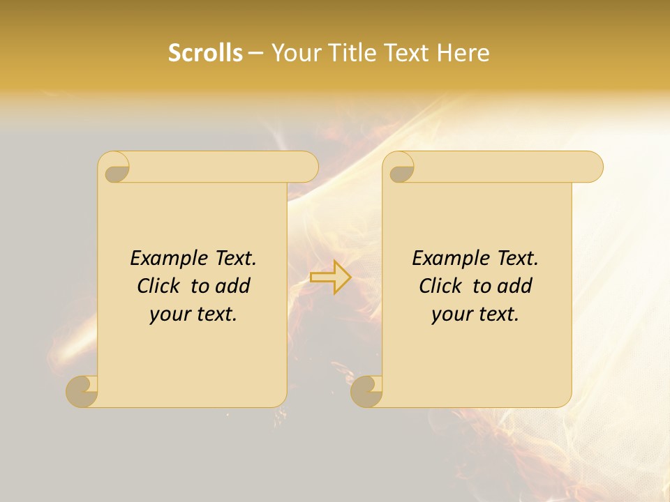 Costume Shoe Symbol PowerPoint Template