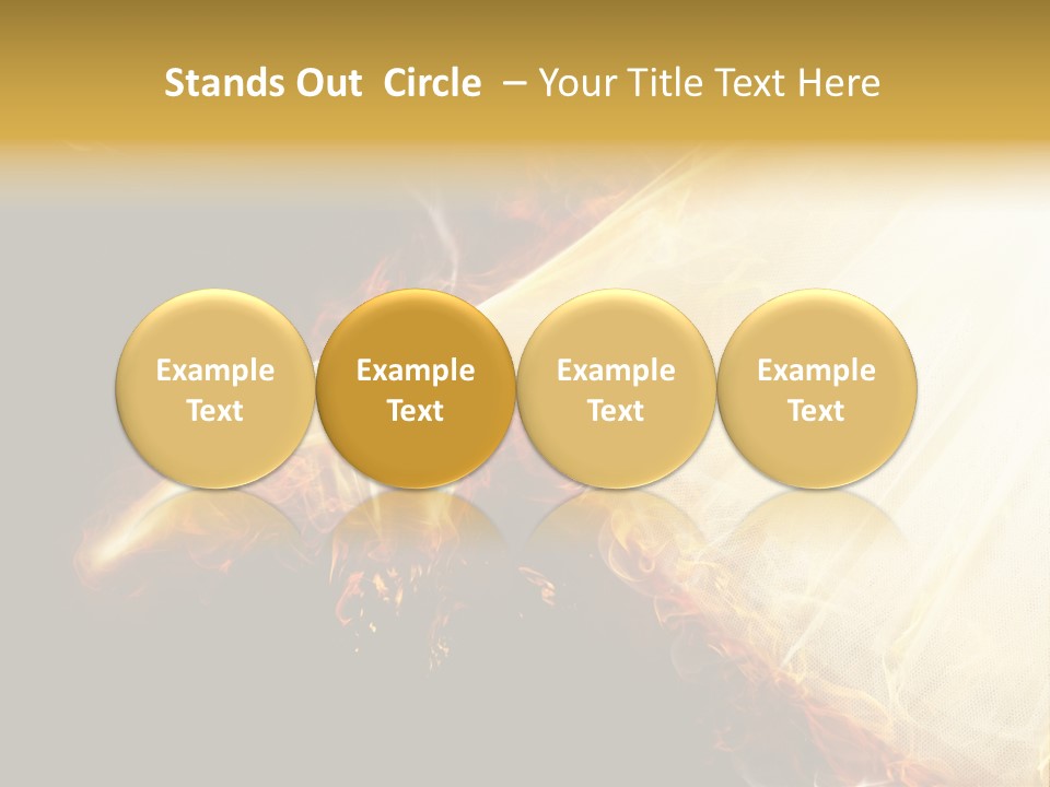 Costume Shoe Symbol PowerPoint Template