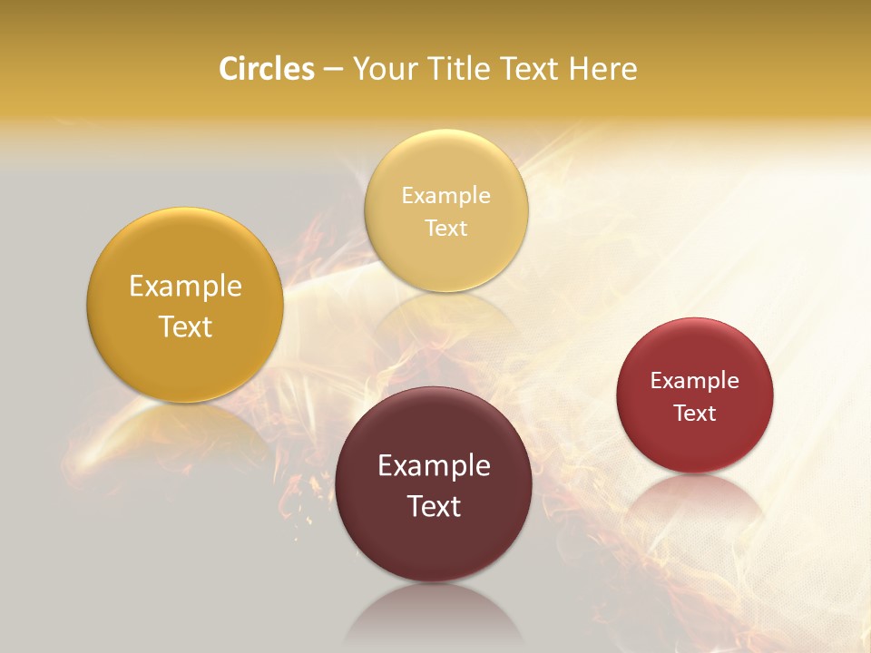 Costume Shoe Symbol PowerPoint Template