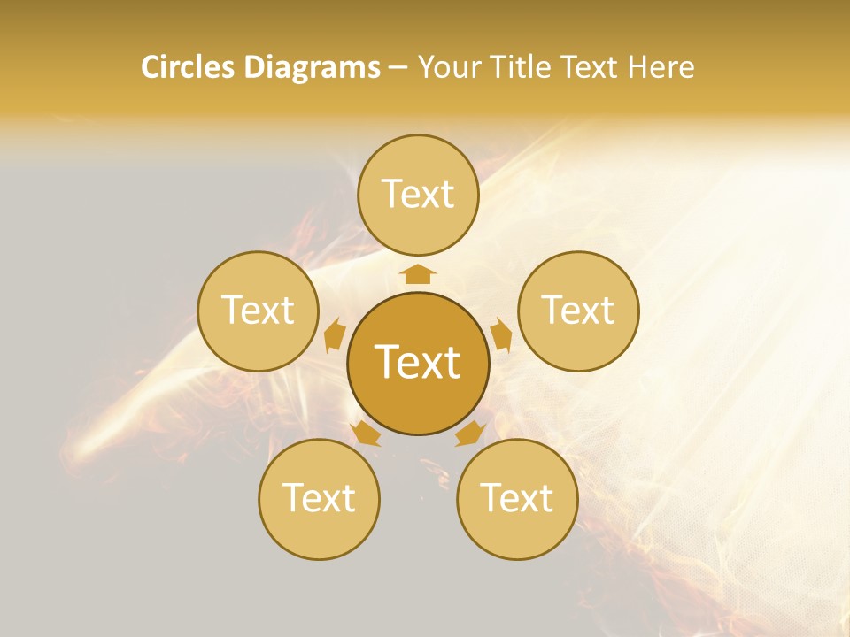 Costume Shoe Symbol PowerPoint Template