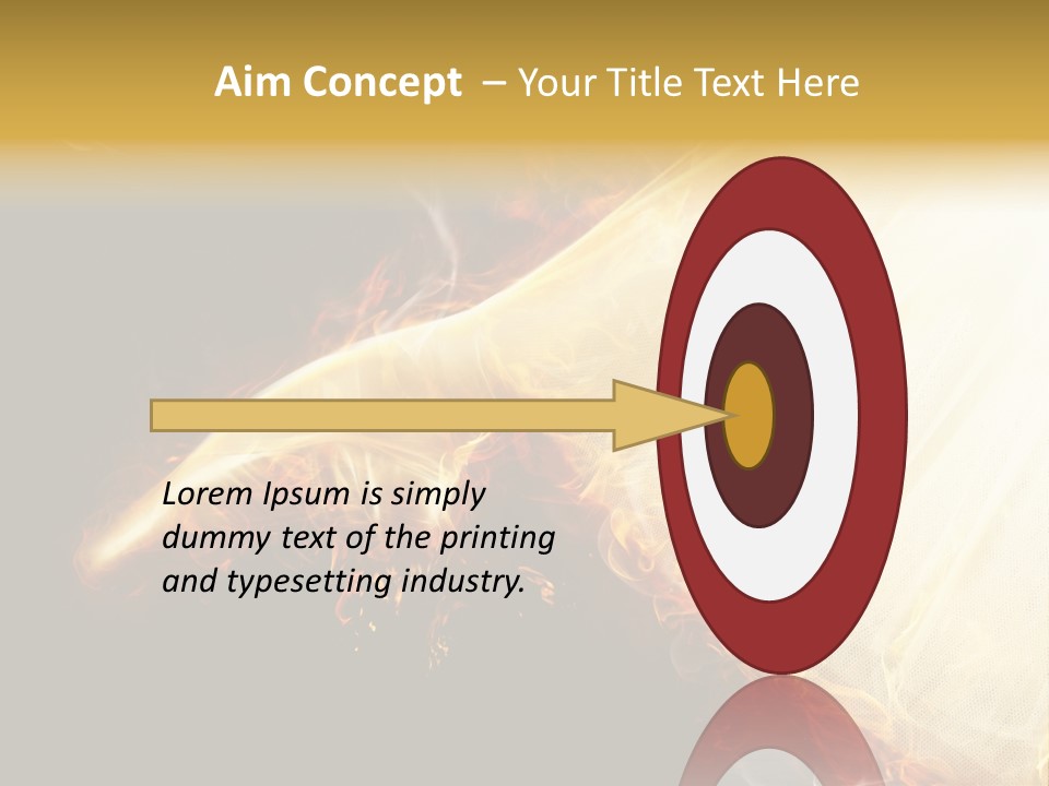 Costume Shoe Symbol PowerPoint Template